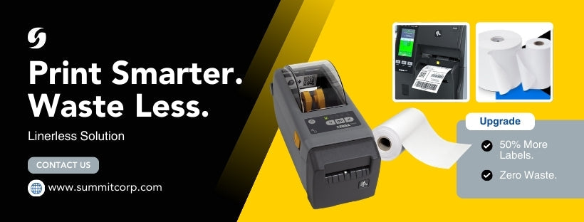 Why Zebra® Linerless Printers Are Changing the Labeling Game
