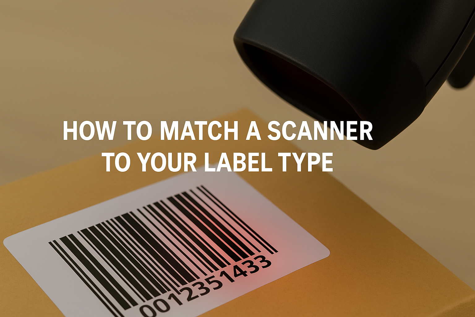 How to Match a Scanner to Your Label Type