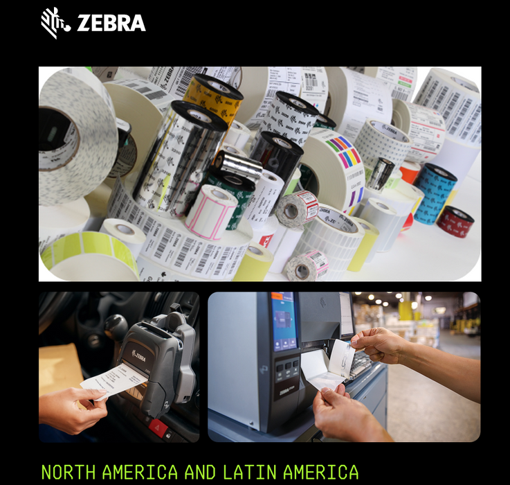 Zebra Z-Select 4000T (3" ID, 8" OD )- Industrial