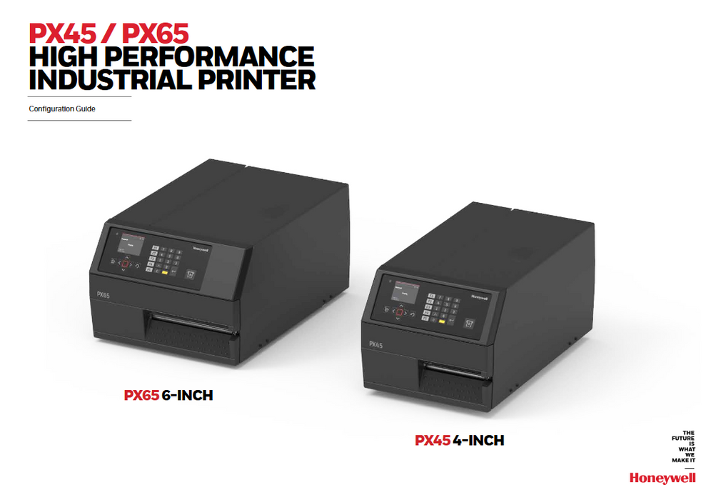 Honeywell PX45 & PX65 Industrial Printers