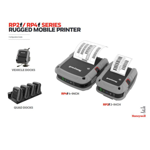 Honeywell Printers RP2F00N0D10 Honeywell RP2f Rugged Mobile Printer