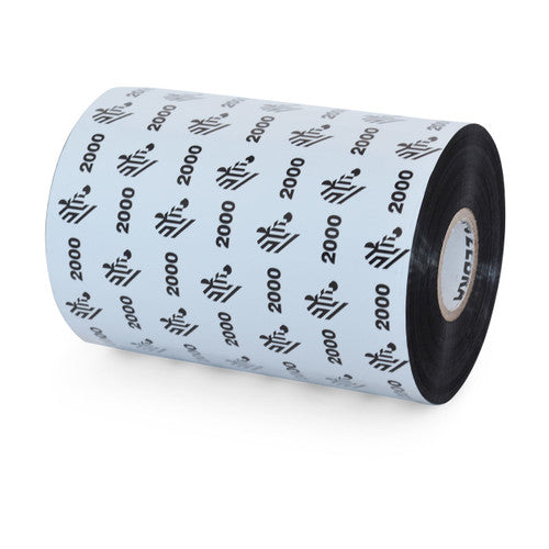 Zebra Technologies LABEL & Tags Zebra 2000 Wax Ribbon Thermal Transfer