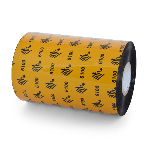 Zebra 610 Ribbon Zebra 6100 Wax/Resin Ribbon — OMNIQ Barcodes