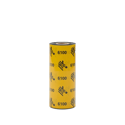 Zebra 610 Ribbon Zebra 6100 Wax/Resin Ribbon — OMNIQ Barcodes