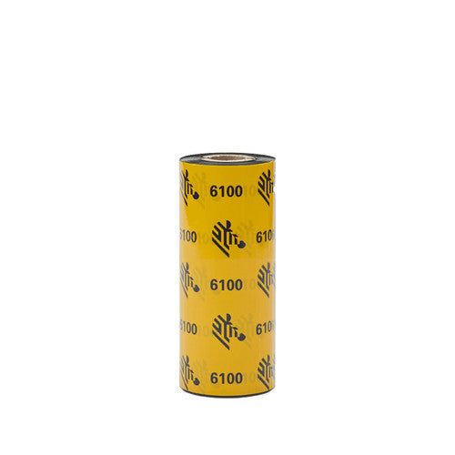 Zebra 610 Ribbon Zebra 6100 Wax/Resin Ribbon — OMNIQ Barcodes
